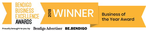 Bendigo Business Excellence Awards - Winner Business of the Year 2018