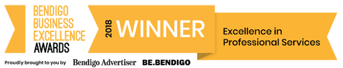 Bendigo Business Excellence Awards - Winner Excellence in Professional Services
