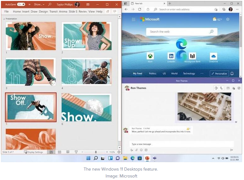 Windows 11 Desktops